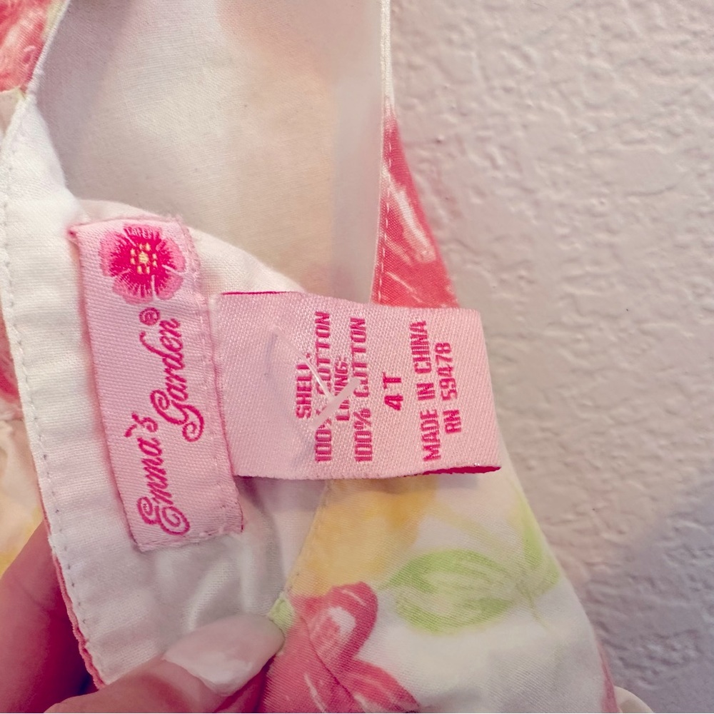 Bundle of 2 Flower Pattern Dresses: Emma’s Garden and Wonder Nation. Siz… - Picture 10 of 14